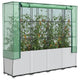 Vidaxl Planter élevé avec Kashoes 160x40x153 cm Rattanlook