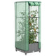 Vidaxl Planter élevé avec Kashoes 40x40x123 cm Rattanlook