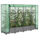 Vidaxl Planter élevé avec Kashoes 160x40x123 cm Rattanlook