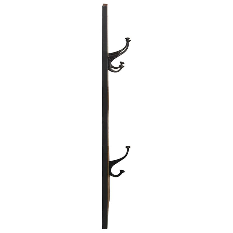 Rack de couche Vidaxl 40x2x80 cm massif massif massif massif mangowood