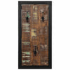 Vidaxx portemanteau 40x2x80 cm bois massif recyclé multicolore