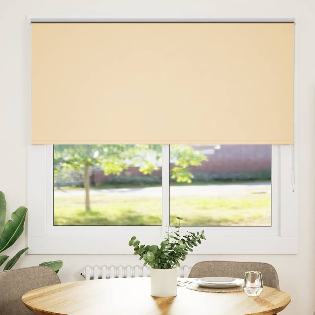 Vidaxx store enrouleur occultant 160x150 cm largeur de tissu 156,6 cm beige