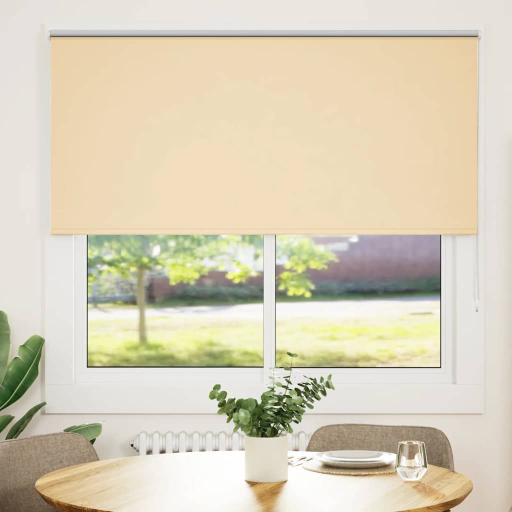 Vidaxx store enrouleur occultant 165x175 cm largeur de tissu 161,6 cm beige