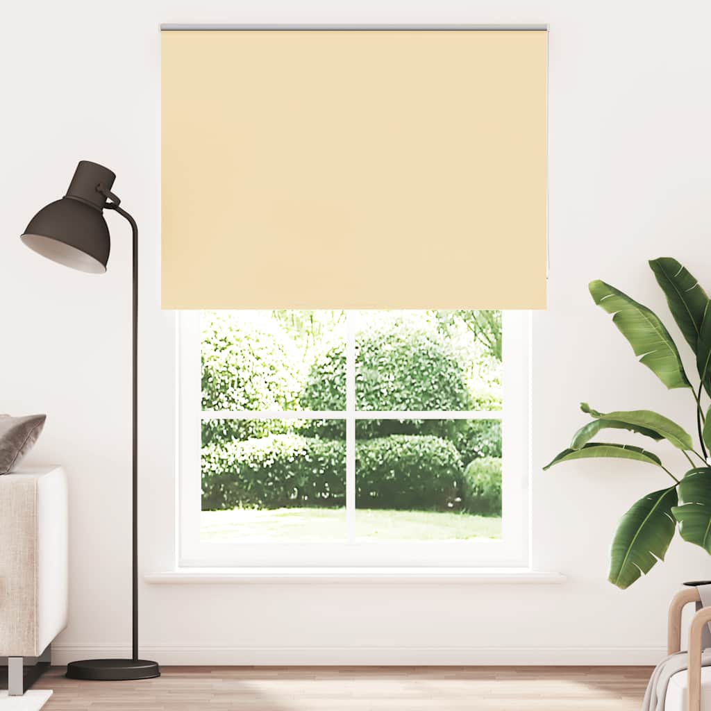 Vidaxx store enrouleur occultant 160x210 cm largeur de tissu 156,6 cm beige
