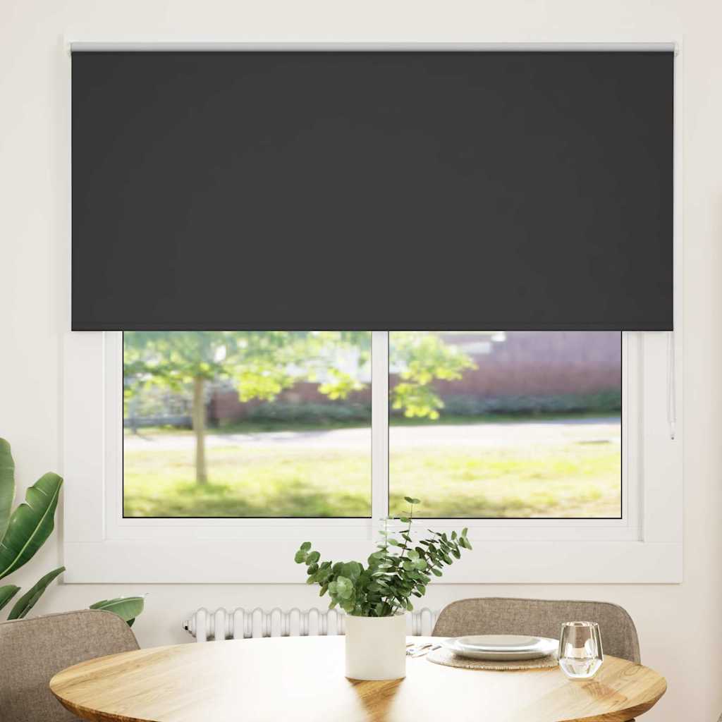 Vidaxx store enrouleur occultant 155x130 cm largeur de tissu 151,6 cm noir