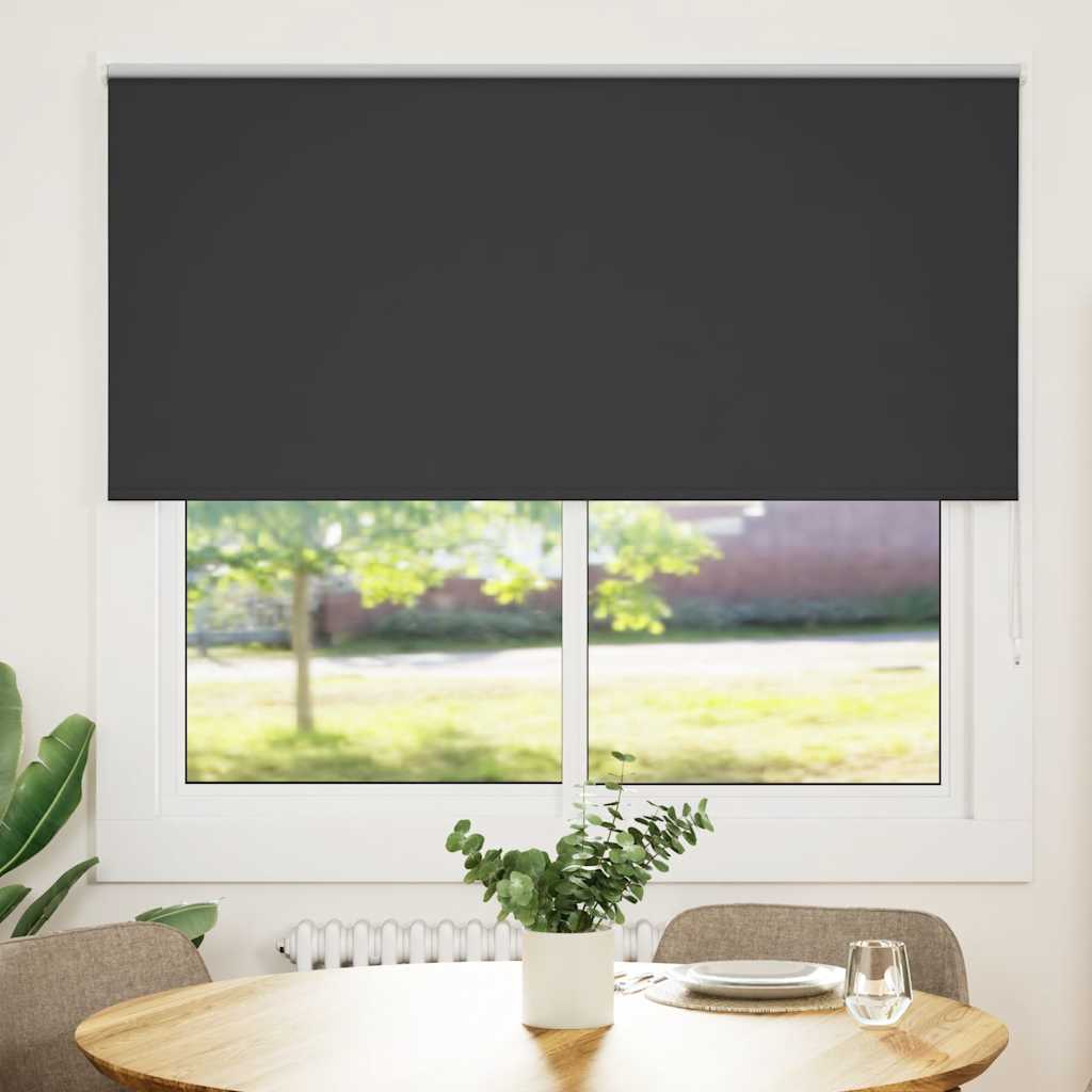 Vidaxx store enrouleur occultant 160x130 cm largeur de tissu 156,6 cm noir