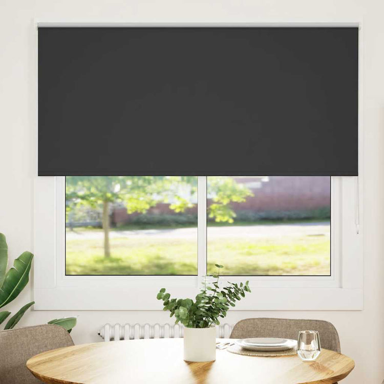 Vidaxx store enrouleur occultant 160x130 cm largeur de tissu 156,6 cm noir