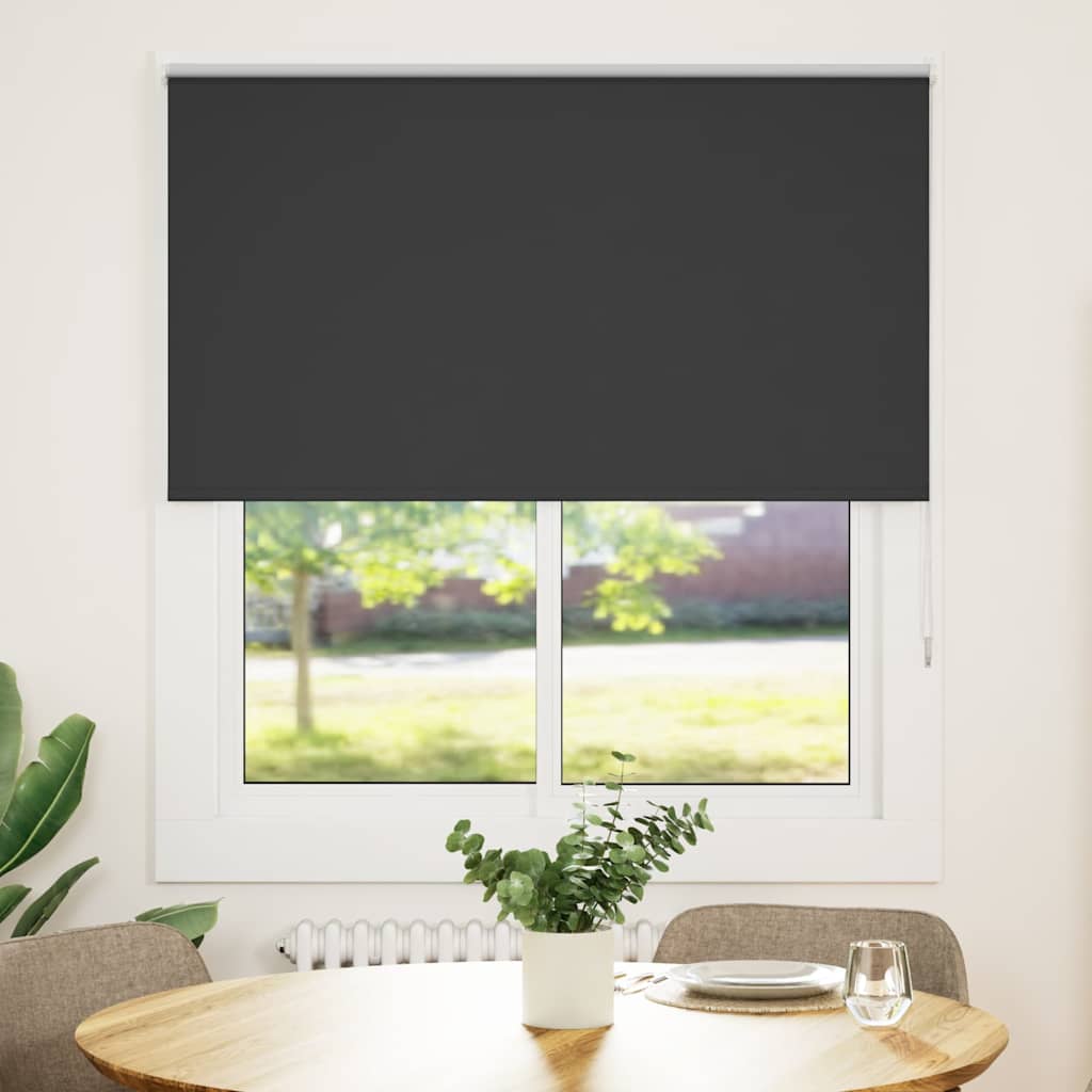 Vidaxx store enrouleur occultant 125x175 cm largeur de tissu 121,6 cm noir