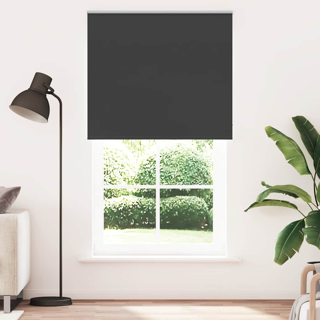 Vidaxx store enrouleur occultant 140x230 cm largeur de tissu 136,6 cm noir