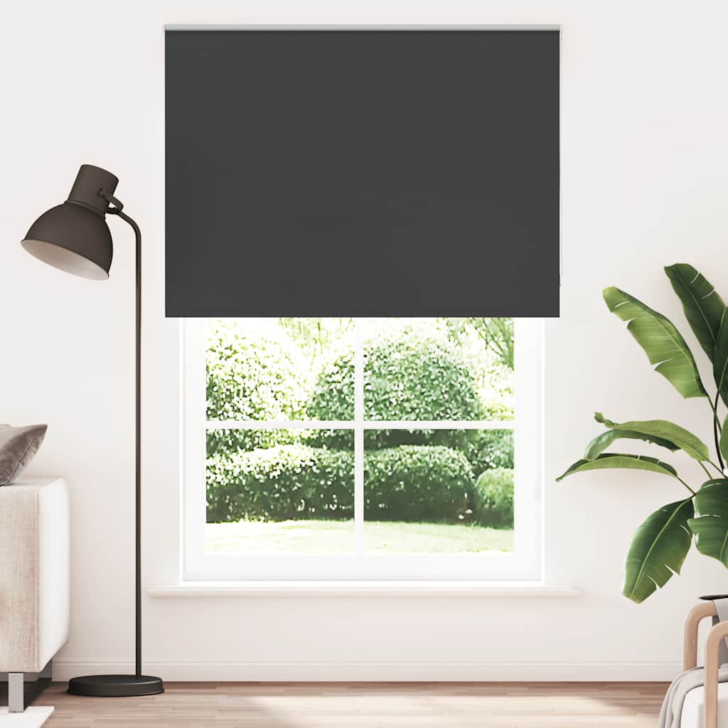 Vidaxx store enrouleur occultant 145x230 cm largeur de tissu 141,6 cm noir