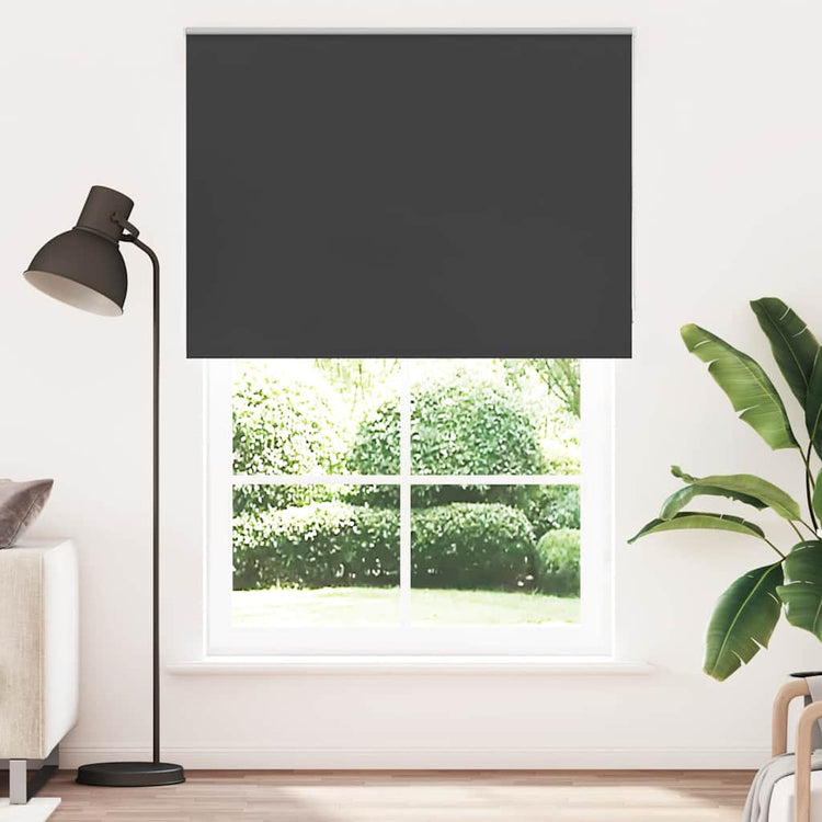 Vidaxx store enrouleur occultant 165x230 cm largeur de tissu 161,6 cm noir