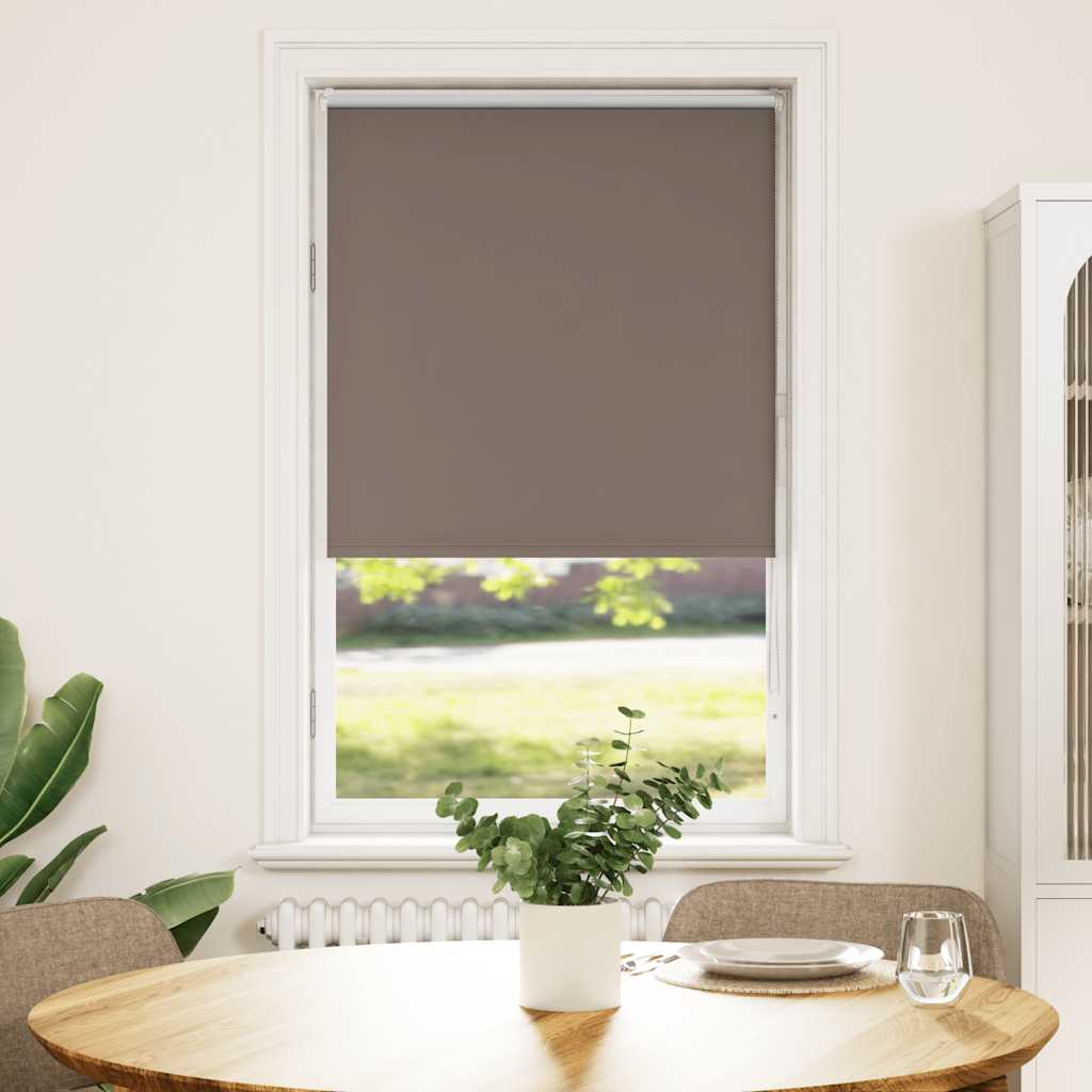 Vidaxx store enrouleur occultant café 85x130 cm, largeur du tissu 80,7 cm