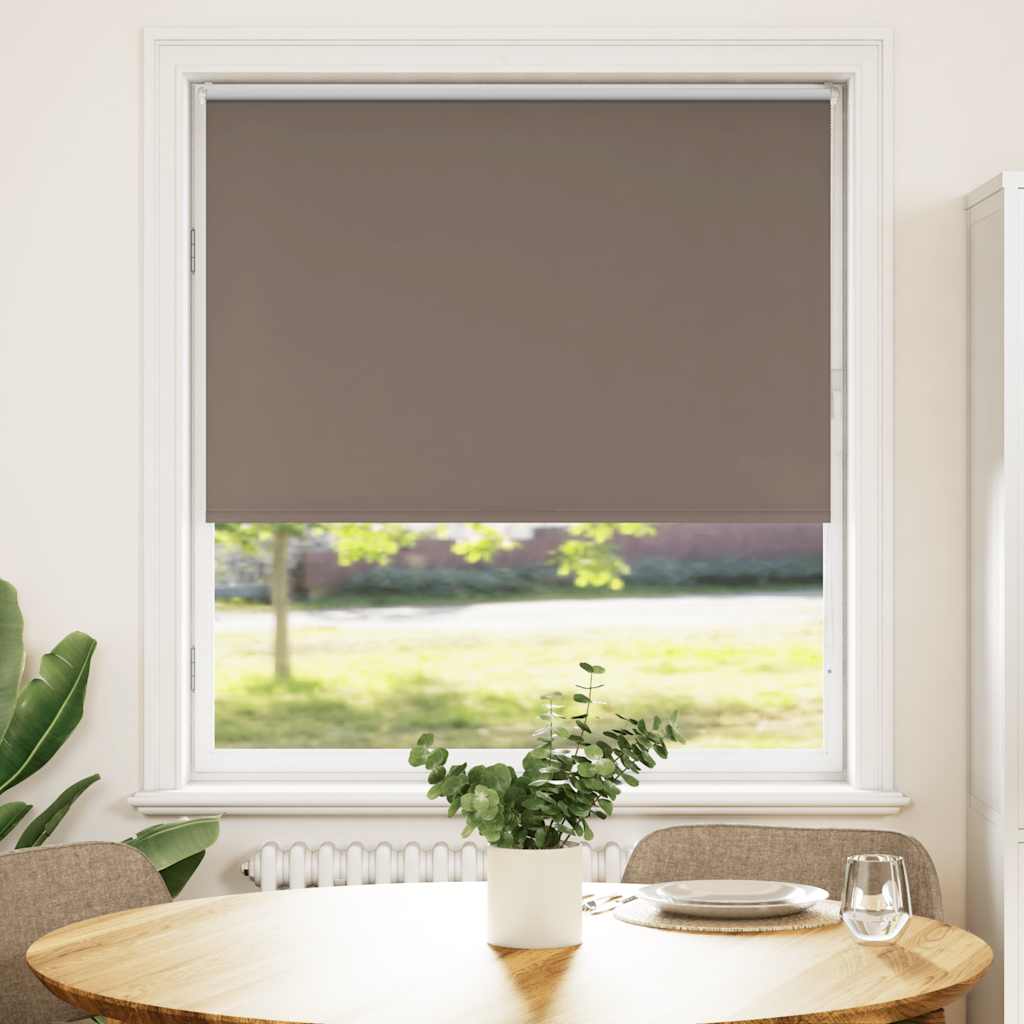 Vidaxx store enrouleur occultant café 90x130 cm, largeur du tissu 85,7 cm