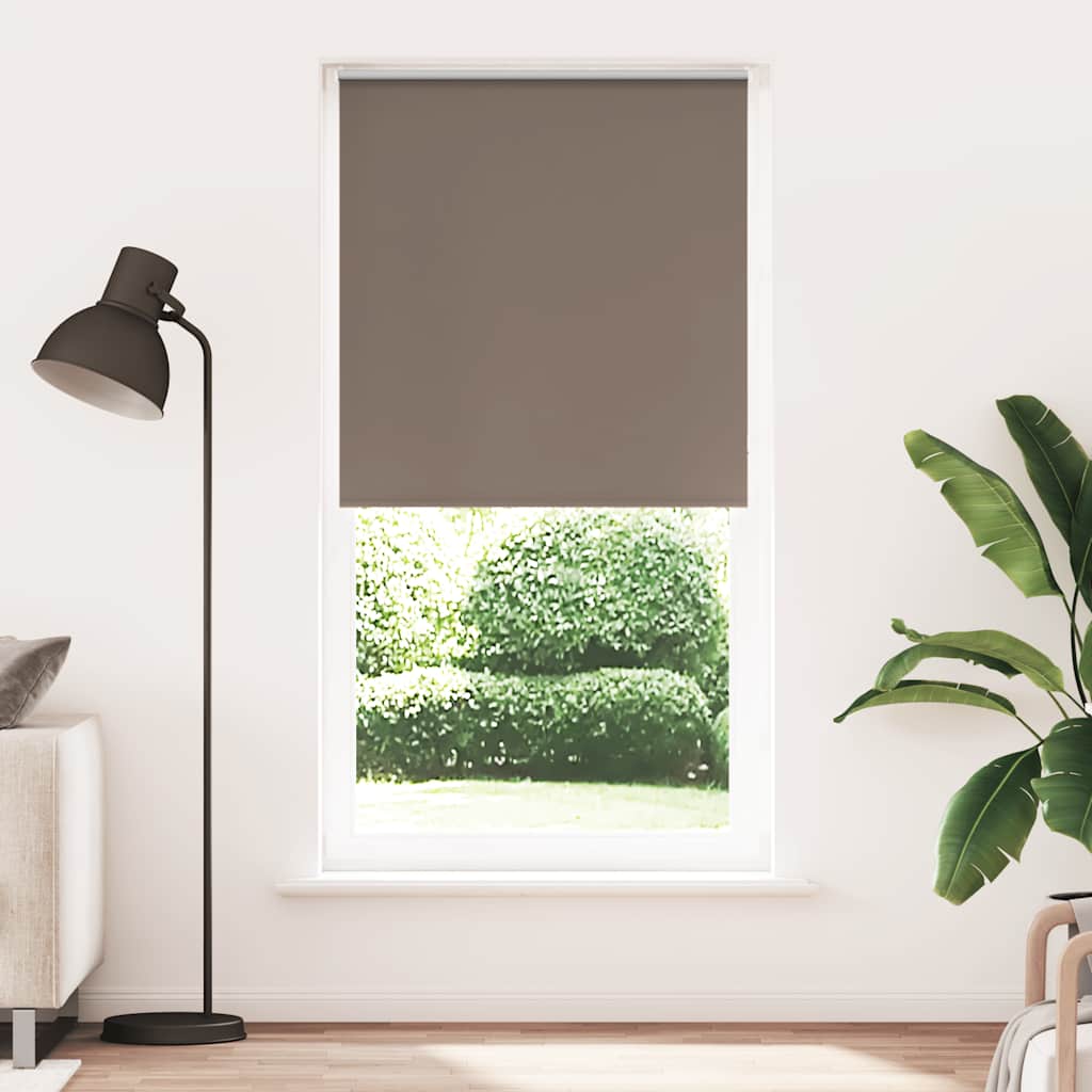 Vidaxx store enrouleur occultant café 95x210 cm, largeur du tissu 90,7 cm