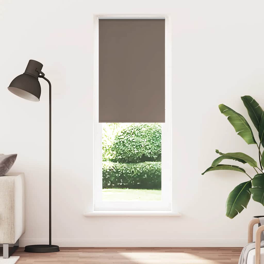 Vidaxx store enrouleur occultant café 75x230 cm, largeur du tissu 70,7 cm