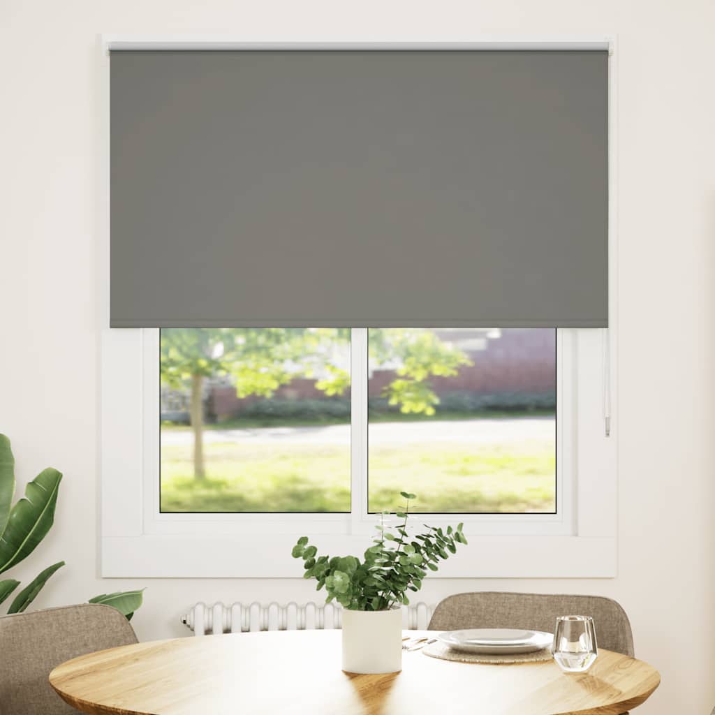 Vidaxx store enrouleur occultant 125x175 cm largeur de tissu 121,6 cm gris