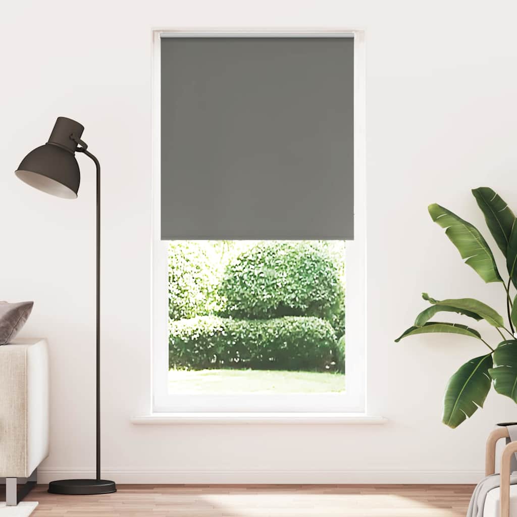 Vidaxx store enrouleur occultant 105x210 cm largeur de tissu 100,7 cm gris