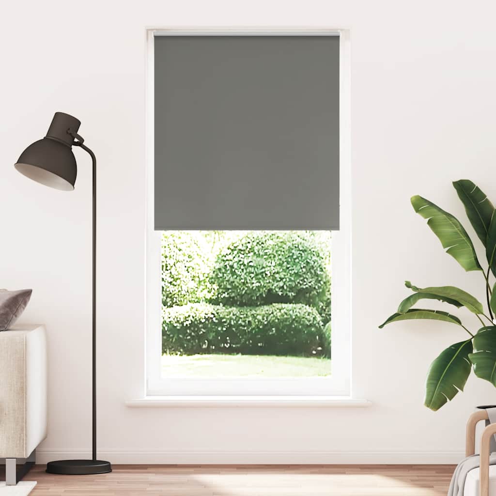 Vidaxx store enrouleur occultant 110x210 cm largeur de tissu 105,7 cm gris