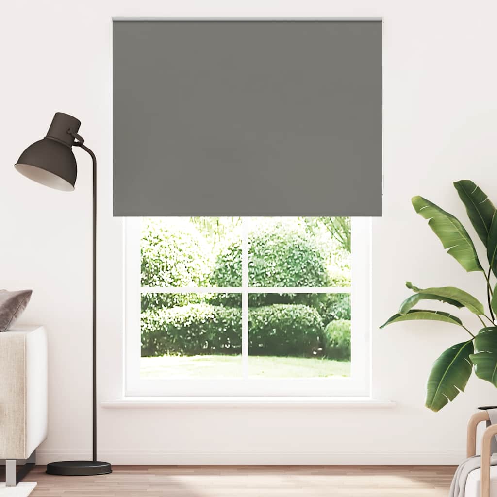 Vidaxx store enrouleur occultant 160x230 cm largeur de tissu 156,6 cm gris
