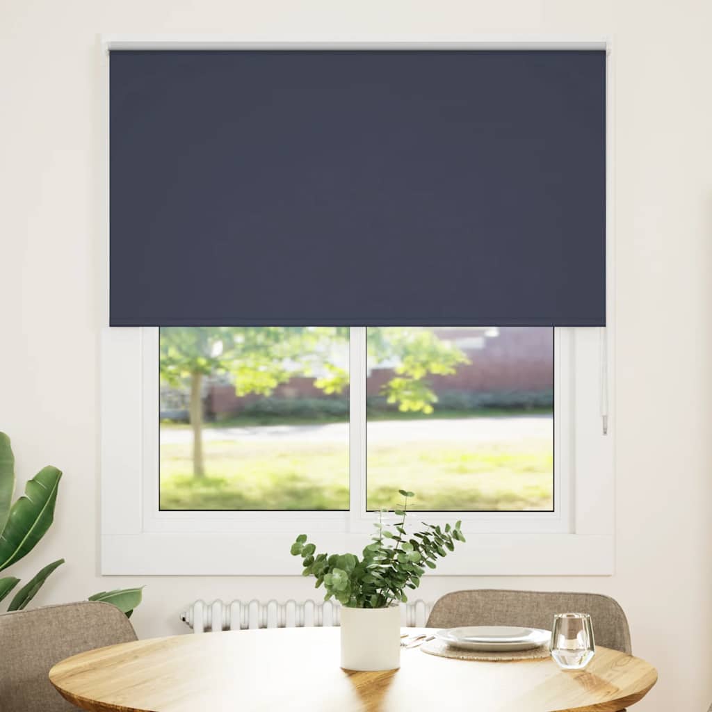 Vidaxx store enrouleur occultant 125x130 cm largeur de tissu 121,6 cm bleu