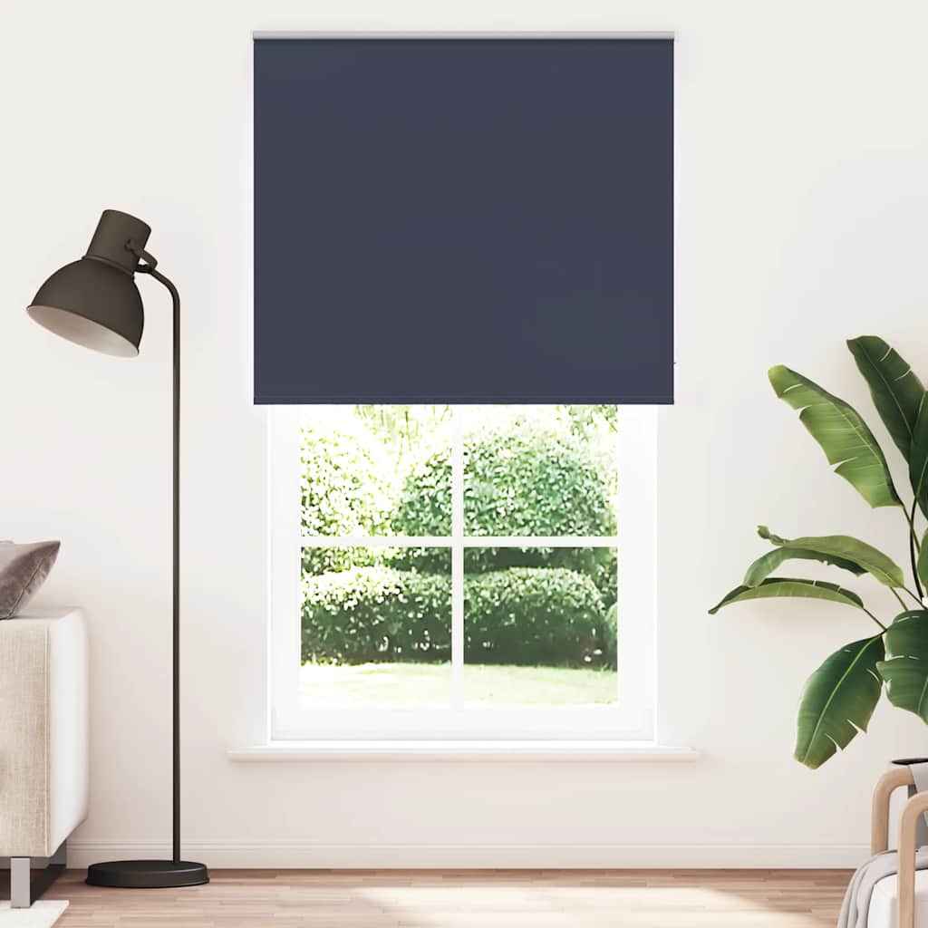 Vidaxx store enrouleur occultant 140x210 cm largeur de tissu 136,6 cm bleu