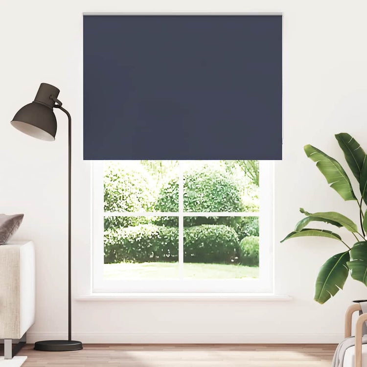 Vidaxx store enrouleur occultant 155x210 cm largeur de tissu 151,6 cm bleu