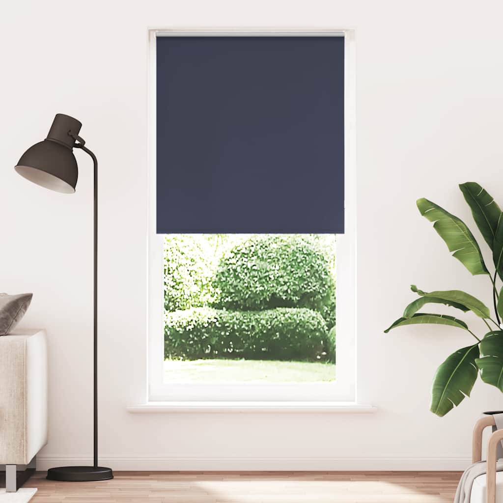Vidaxx store enrouleur occultant 110x230 cm largeur de tissu 105,7 cm bleu