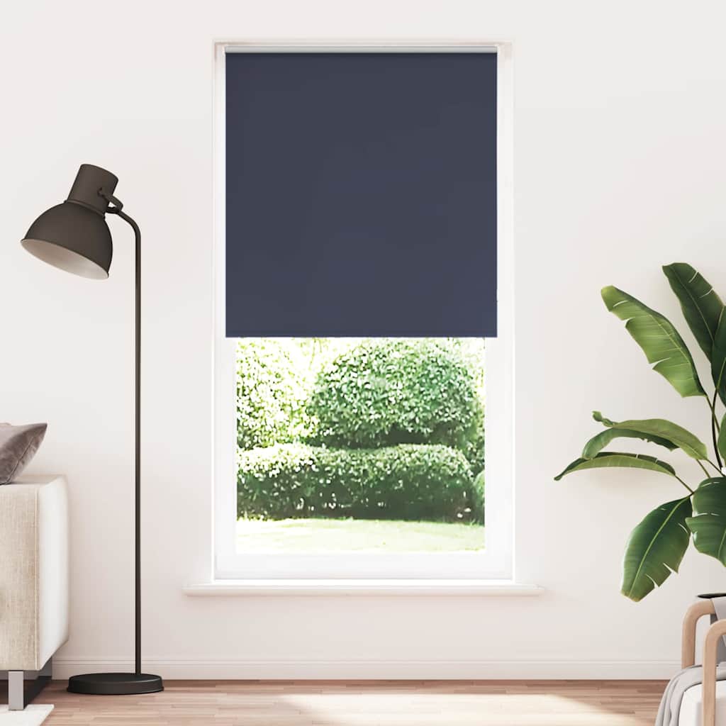 Vidaxx store enrouleur occultant 115x230 cm largeur de tissu 110,7 cm bleu