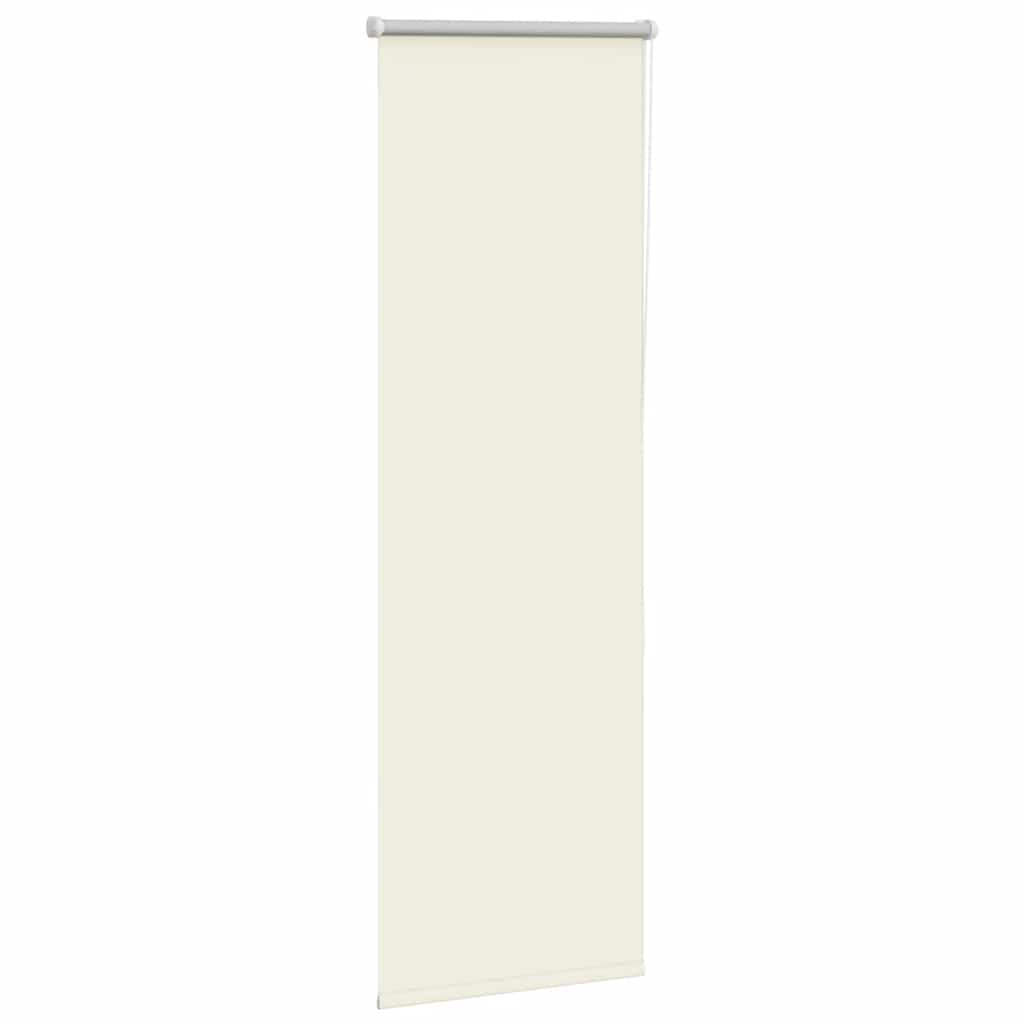 Vidaxx store enrouleur occultant 45x130 cm largeur de tissu blanc cassé