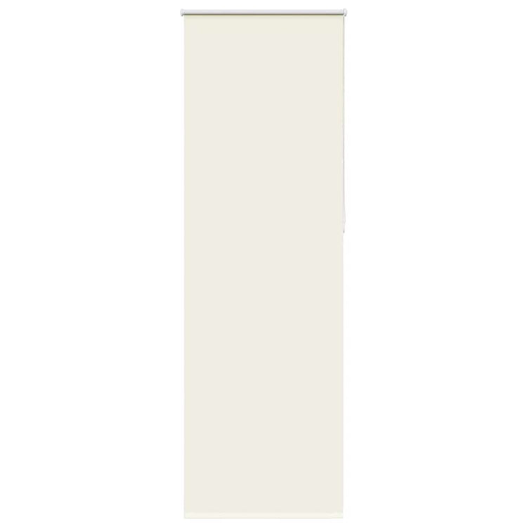 Vidaxx store enrouleur occultant blanc cassé 85x210 cm largeur de tissu