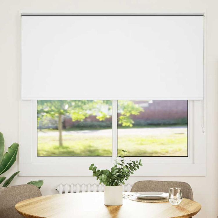 Vidaxx store enrouleur occultant 155x130 cm largeur de tissu 151,6 cm blanc