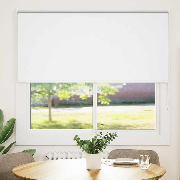 Vidaxx store enrouleur occultant 165x130 cm largeur de tissu 161,6 cm blanc