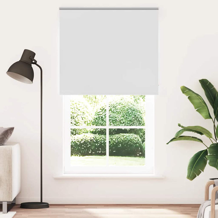 Vidaxx store enrouleur occultant 140x210 cm largeur de tissu 136,6 cm blanc