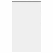 Vidaxx store enrouleur occultant 130x230 cm largeur de tissu 126,6 cm blanc - afbeelding 1