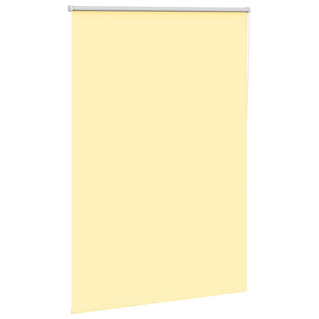 Vidaxx store enrouleur occultant 110x130 cm largeur de tissu 105,7 cm jaune