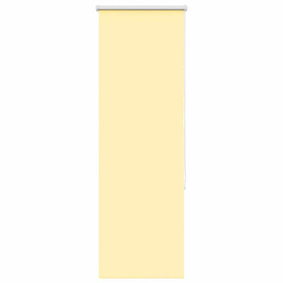 Vidaxxl store enrouleur 55x150 cm tissu occultant largeur 50,7 cm jaune