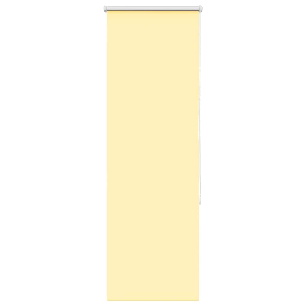Vidaxxl store enrouleur 60x150 cm tissu occultant largeur 55,7 cm jaune