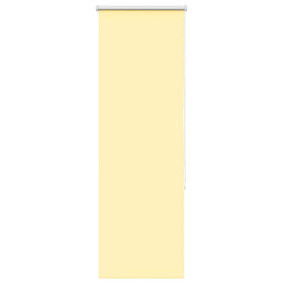 Vidaxxl store enrouleur 60x150 cm tissu occultant largeur 55,7 cm jaune