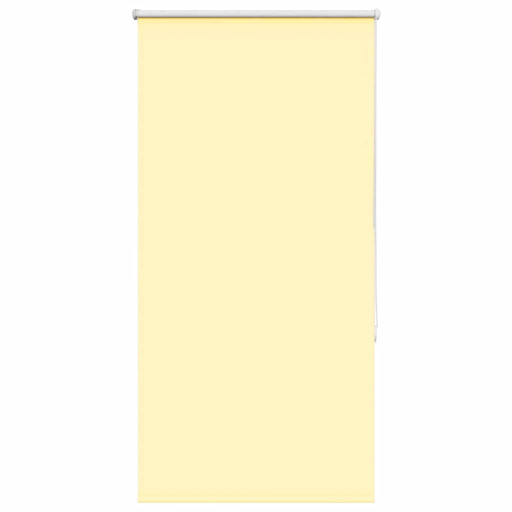 Vidaxx store enrouleur occultant 80x150 cm, largeur du tissu 75,7 cm jaune