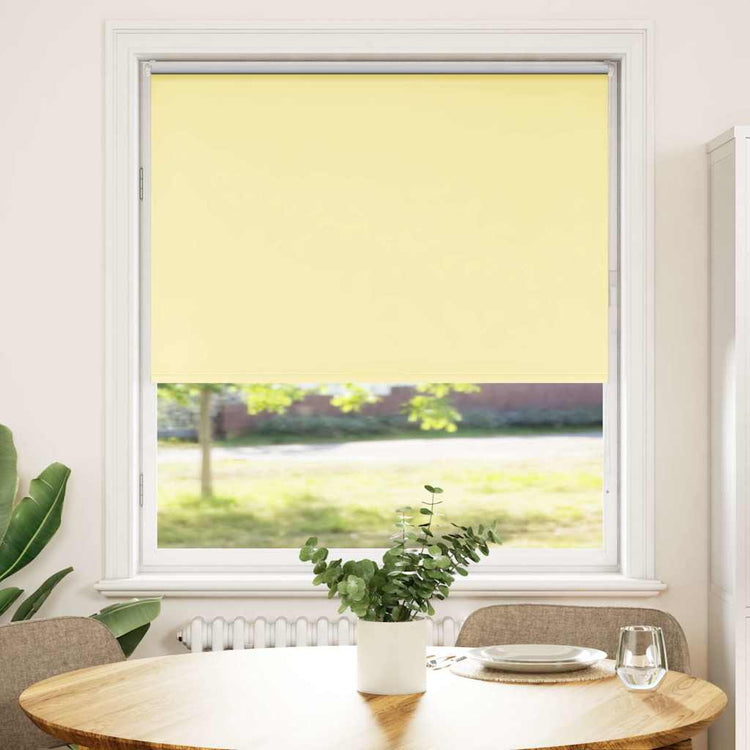 Vidaxx store enrouleur occultant 105x150 cm largeur de tissu 100,7 cm jaune