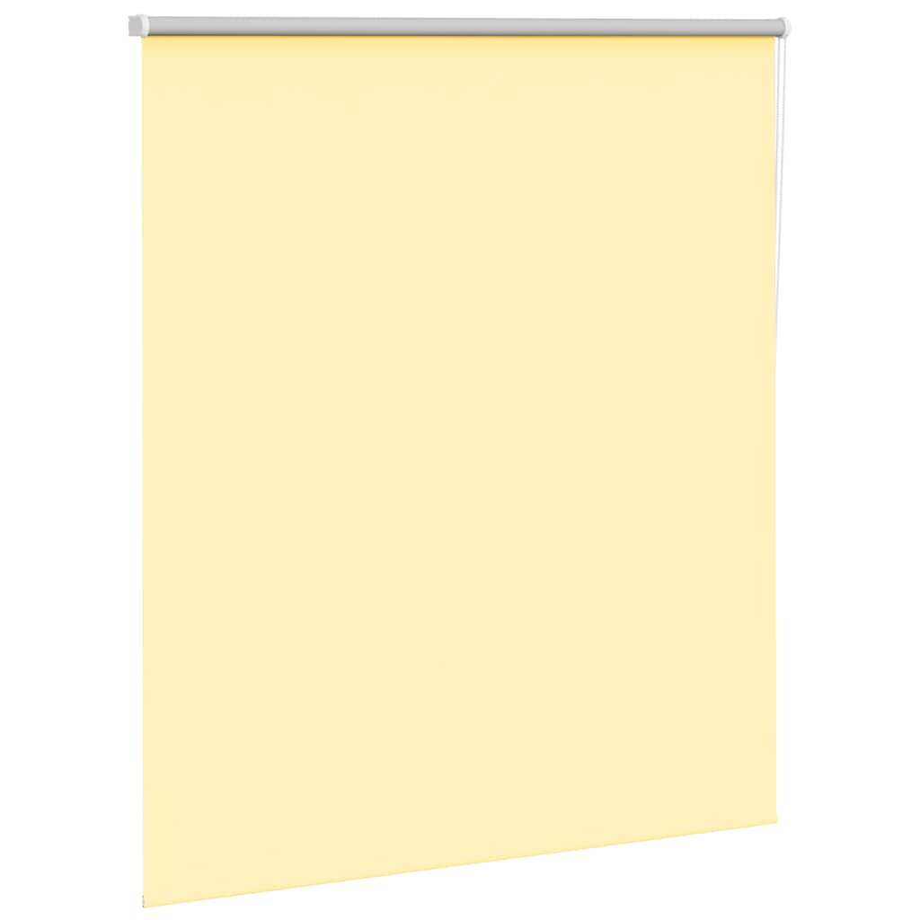 Vidaxx store enrouleur occultant 130x150 cm largeur de tissu 126,6 cm jaune