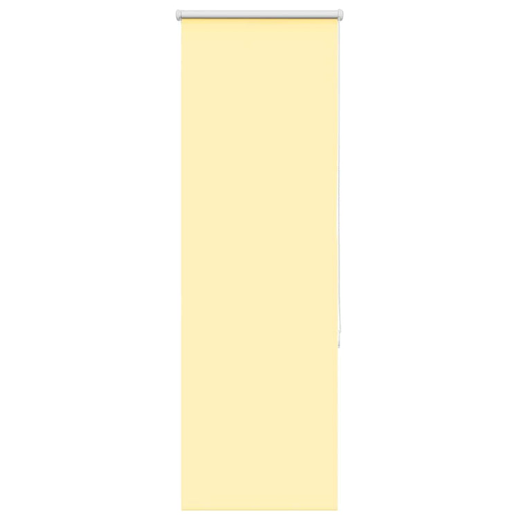 VidaXL store enrouleur 45x175 cm tissu occultant largeur 40,7 cm jaune