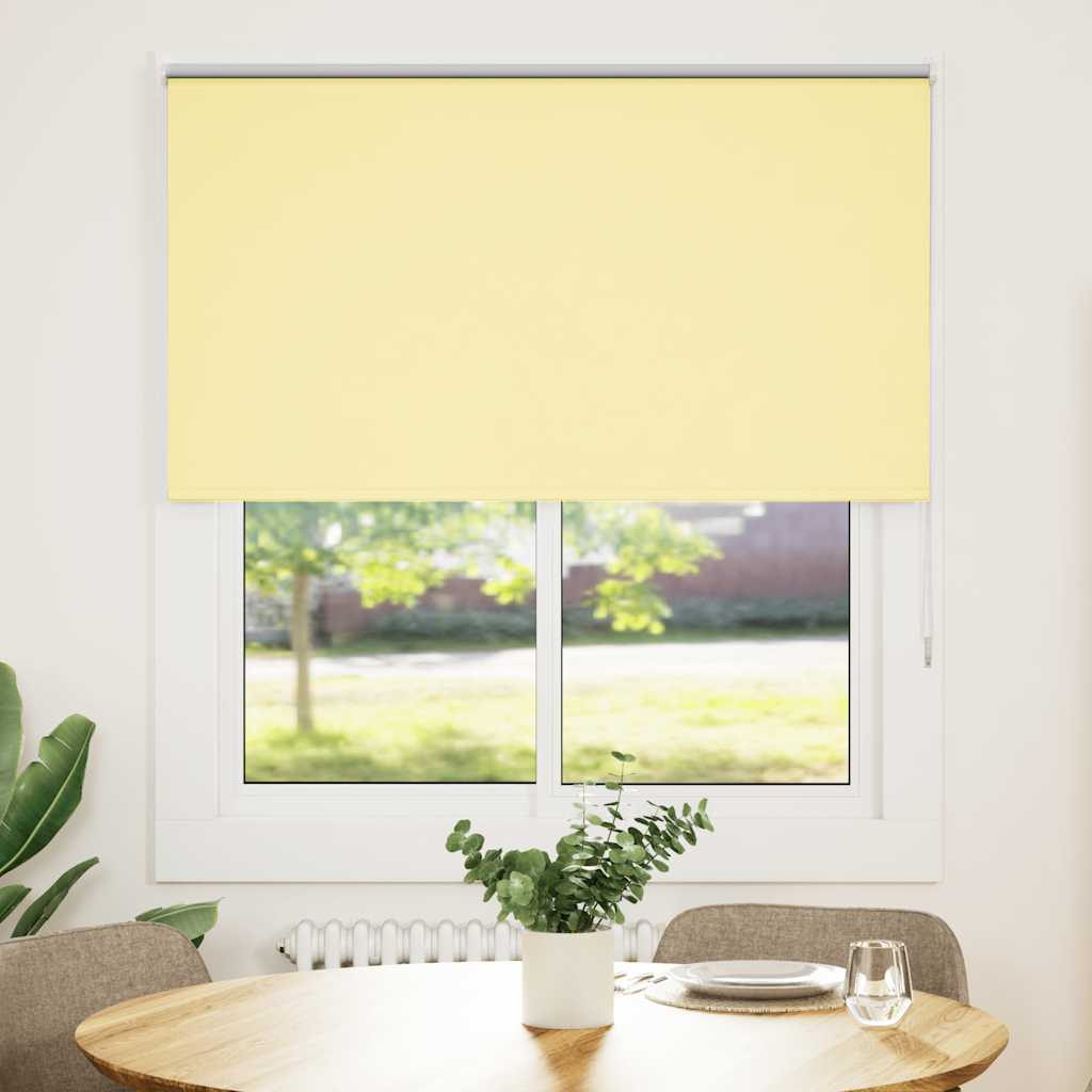 Vidaxx store enrouleur occultant 120x175 cm largeur de tissu 116,6 cm jaune