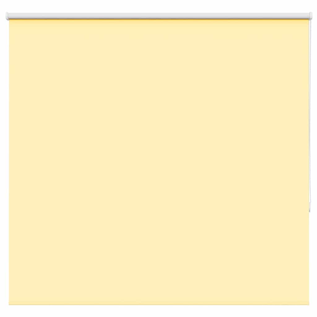 VidaXL store enrouleur 145x175 cm largeur de tissu 141,6 cm jaune occultant