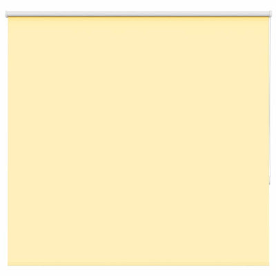 VidaXL store enrouleur 145x175 cm largeur de tissu 141,6 cm jaune occultant