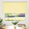 VidaXL store enrouleur 145x175 cm largeur de tissu 141,6 cm jaune occultant