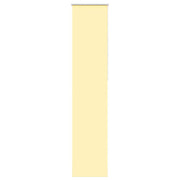 VidaXL store enrouleur 45x210 cm tissu occultant largeur 40,7 cm jaune - afbeelding 1