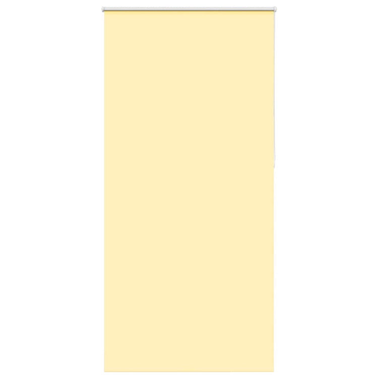 Vidaxx store enrouleur occultant 95x210 cm largeur de tissu 90,7 cm jaune