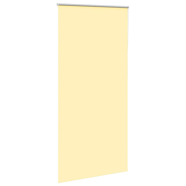 Vidaxx store enrouleur occultant 95x210 cm largeur de tissu 90,7 cm jaune
