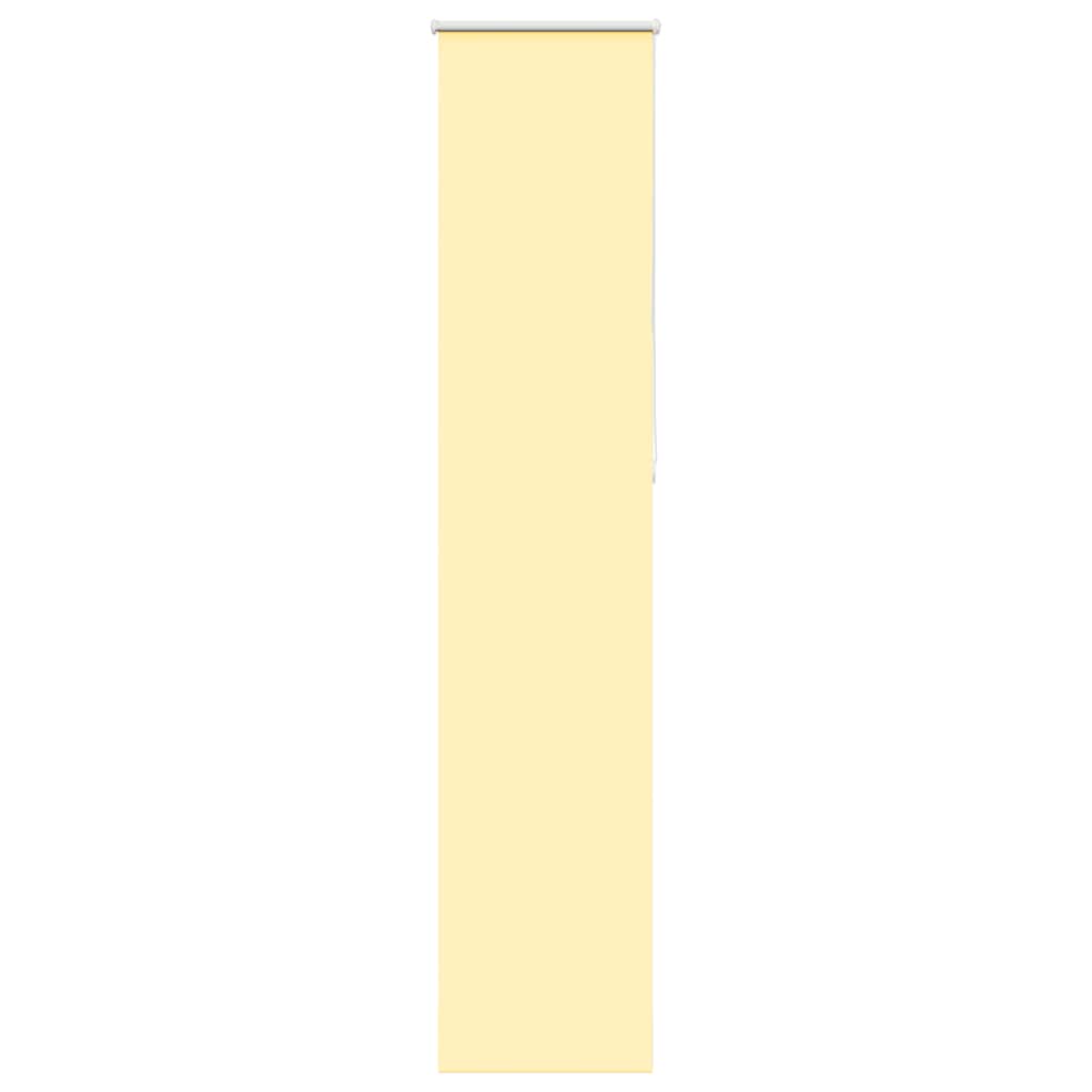 Vidaxx store enrouleur occultant 50x230 cm, largeur du tissu 45,7 cm jaune